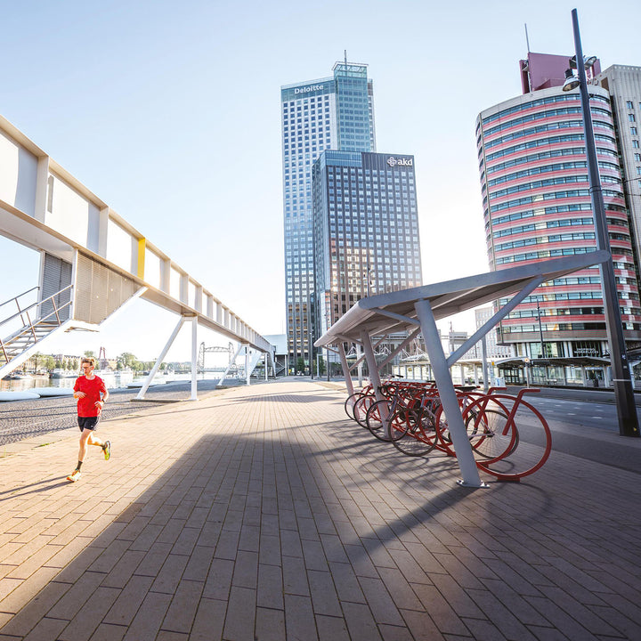 Fahrradüberdachung von connexurban