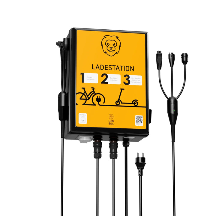 Universelle E-Bike & E-Scooter Ladestation LiON Box