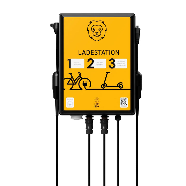 Universelle E-Bike & E-Scooter Ladestation LiON Box