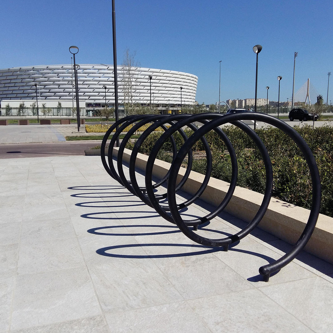 fahrradständer spirale verzinkt Spyra Fahrradparker – connexurban