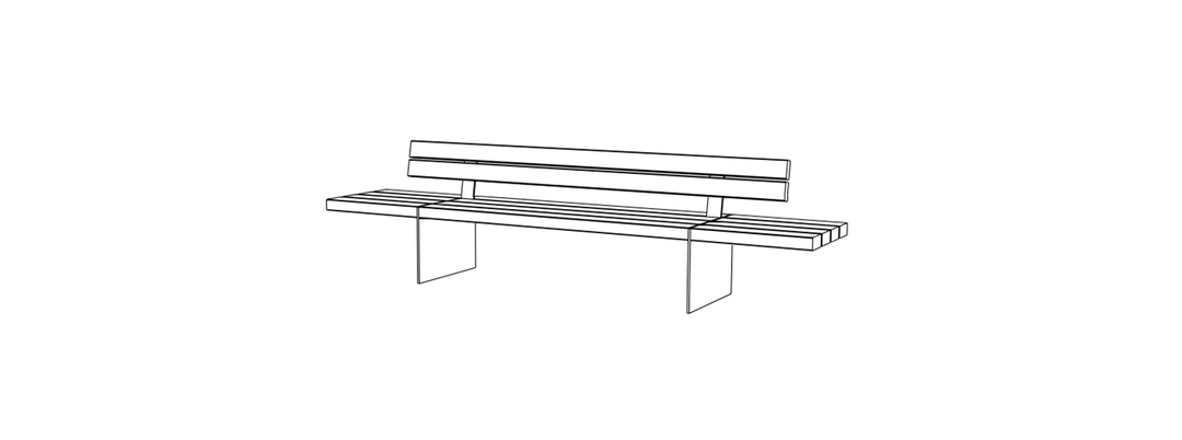 Parkbänke von connexurban