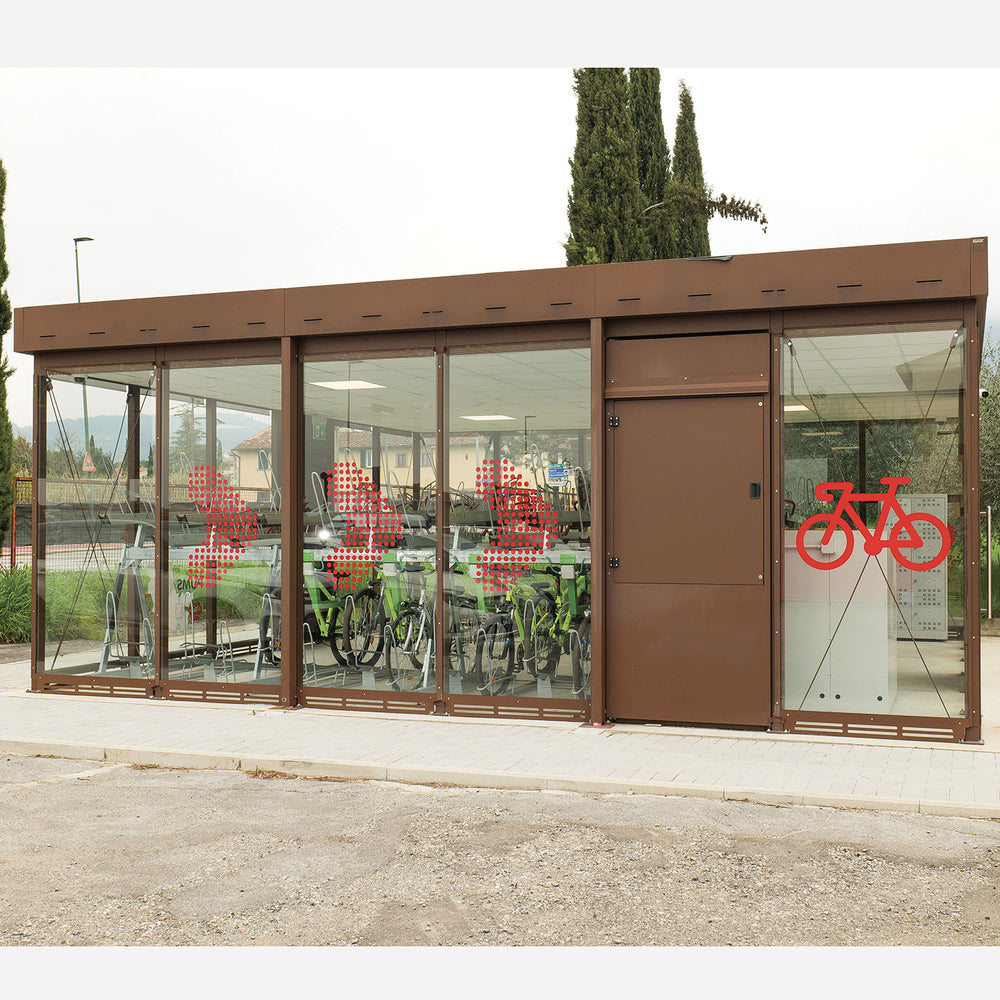 Velostazione Überdachung