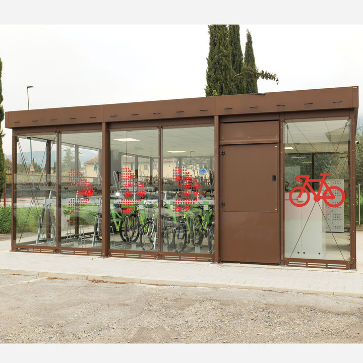 Velostazione Überdachung